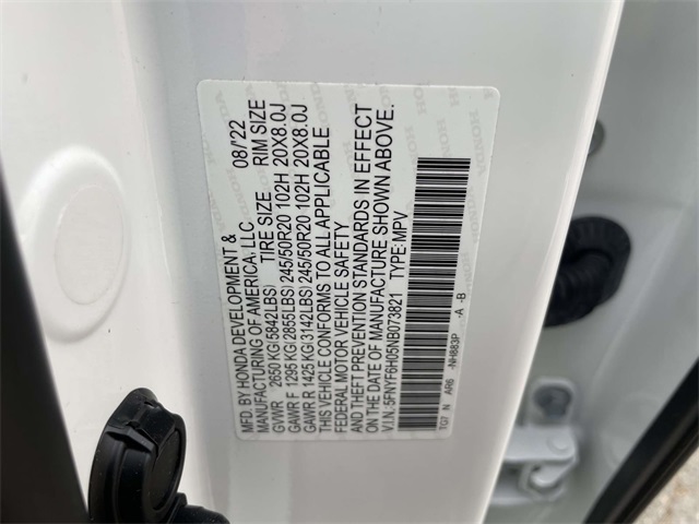 used 2022 Honda Pilot car, priced at $32,911
