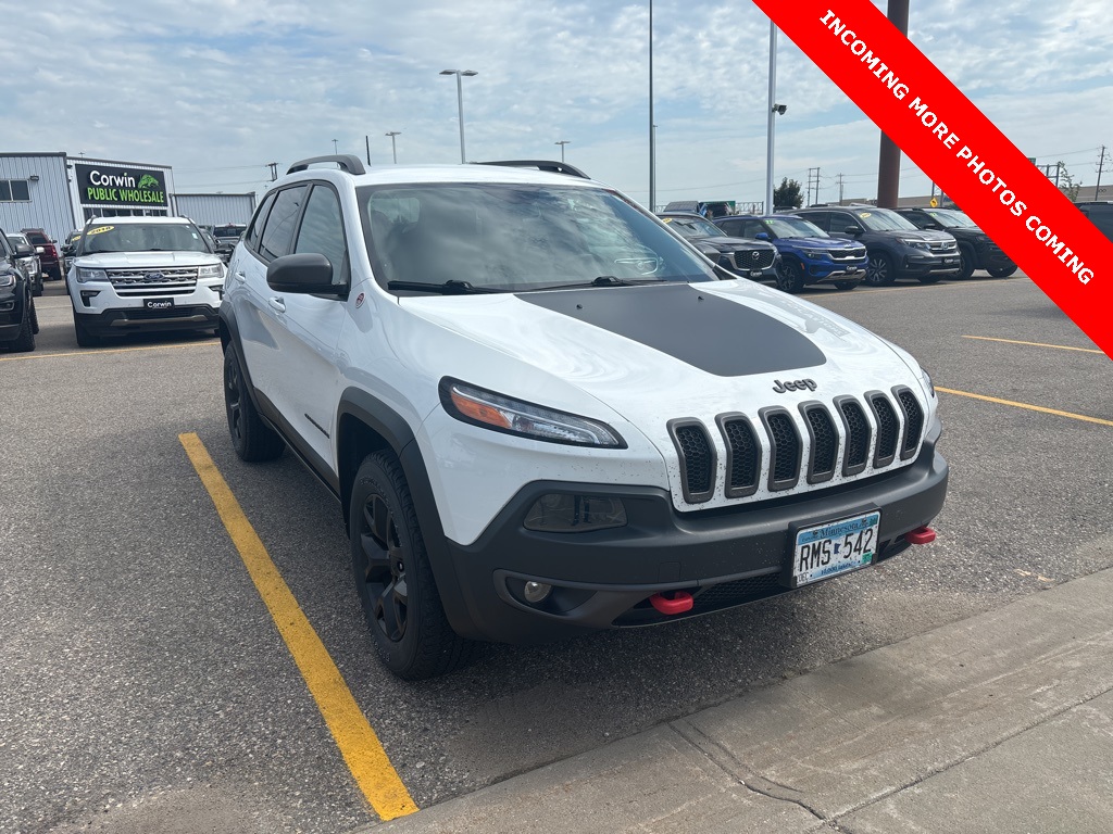 used 2018 Jeep Cherokee car, priced at $19,000