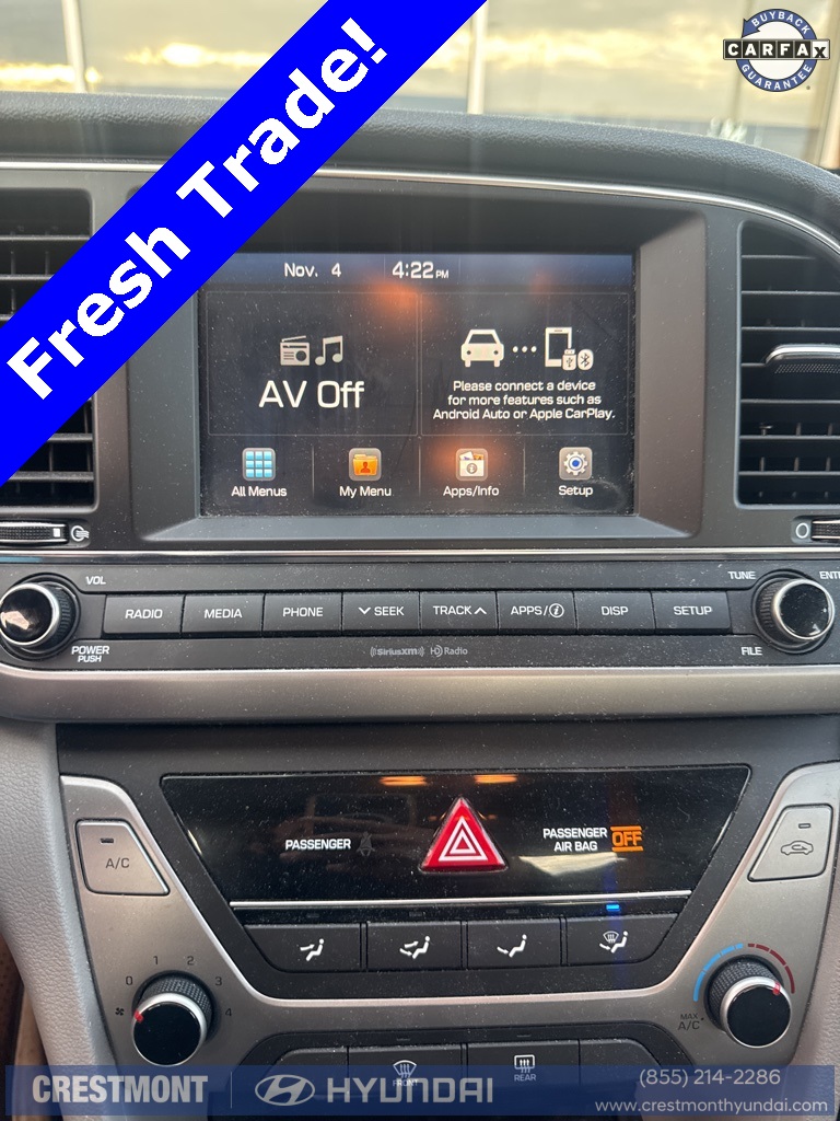 used 2018 Hyundai Elantra car, priced at $13,747
