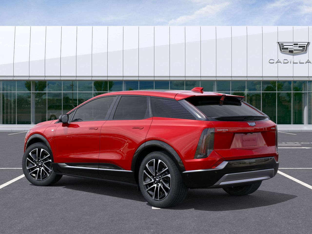 new 2025 Cadillac OPTIQ car, priced at $58,865