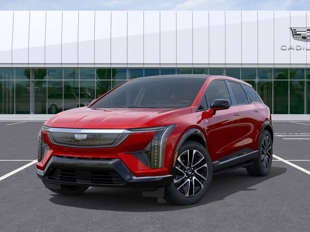 new 2025 Cadillac OPTIQ car, priced at $58,865