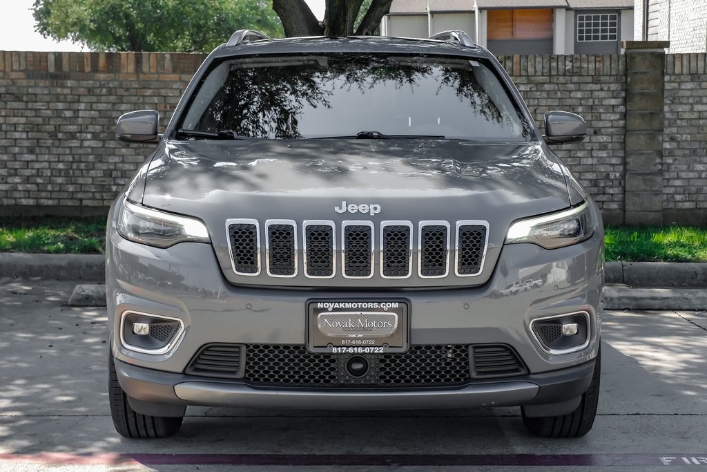 used 2021 Jeep Cherokee car, priced at $21,300