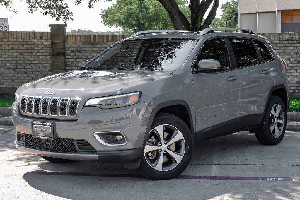 used 2021 Jeep Cherokee car, priced at $21,300
