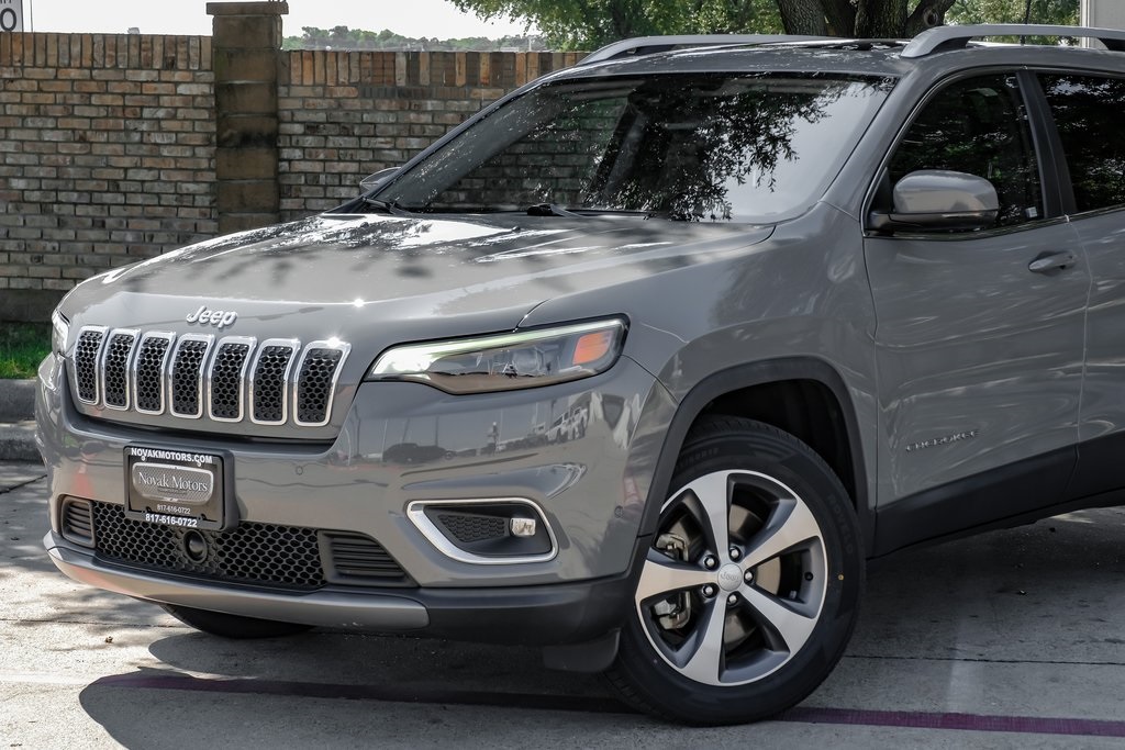 used 2021 Jeep Cherokee car, priced at $21,300