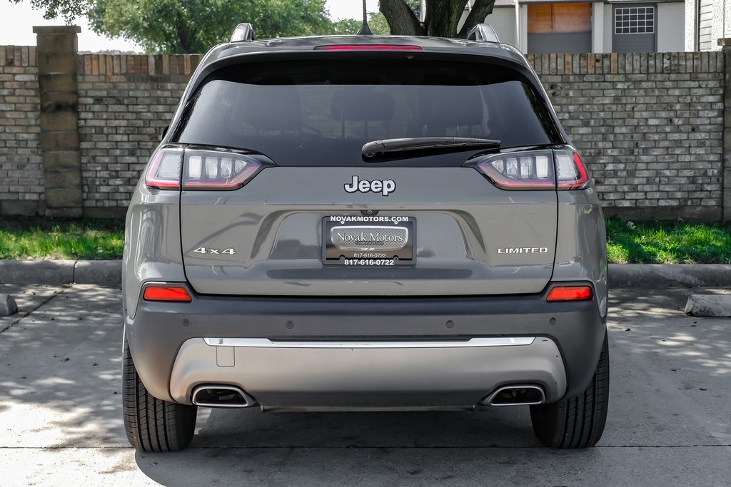 used 2021 Jeep Cherokee car, priced at $21,300