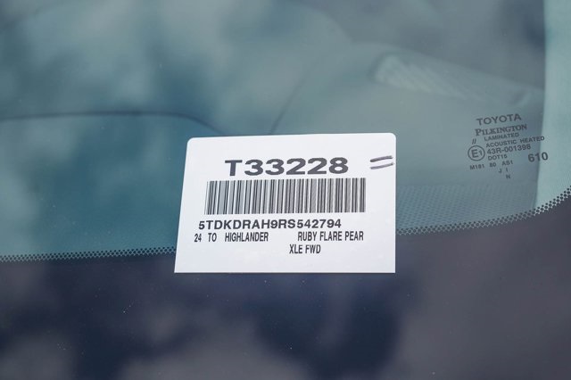 used 2024 Toyota Highlander car, priced at $41,695
