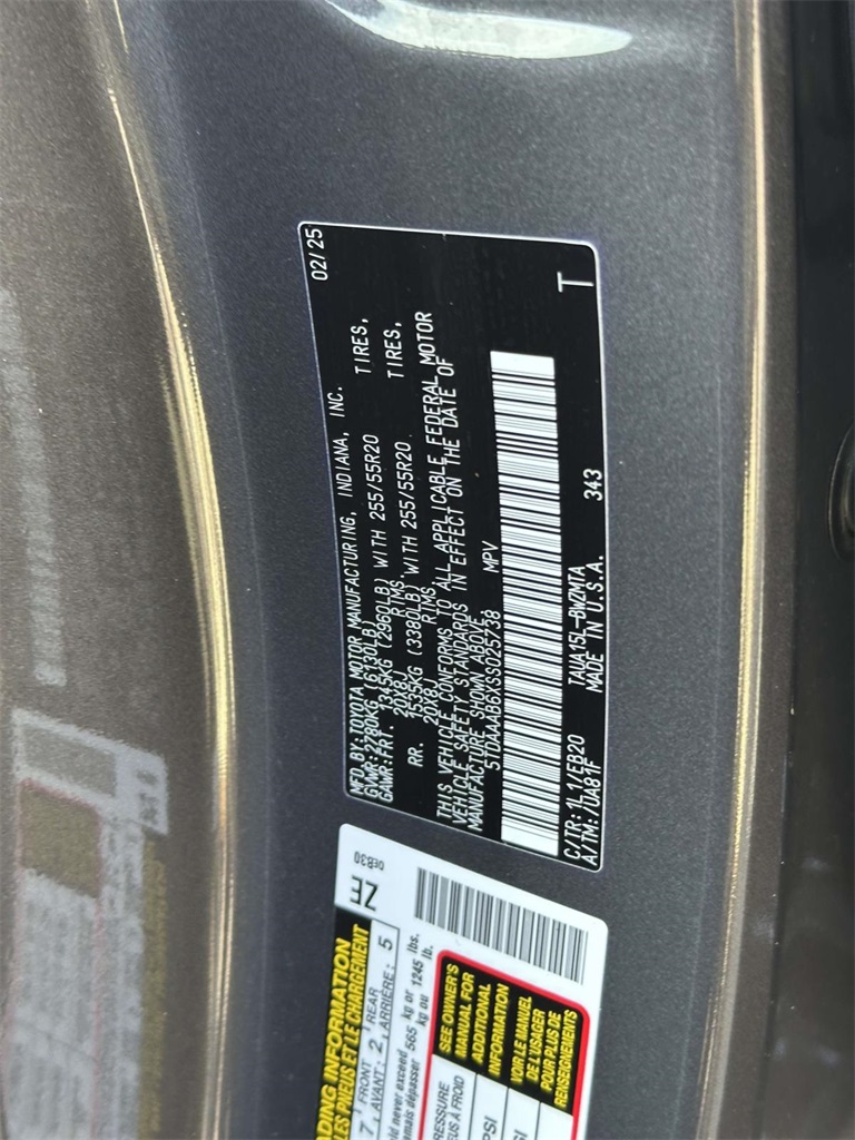 used 2025 Lexus TX car, priced at $61,995