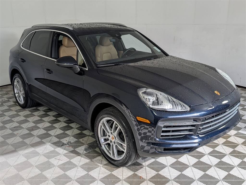 used 2021 Porsche Cayenne car, priced at $55,000