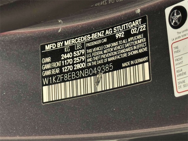used 2022 Mercedes-Benz E-Class car, priced at $41,308
