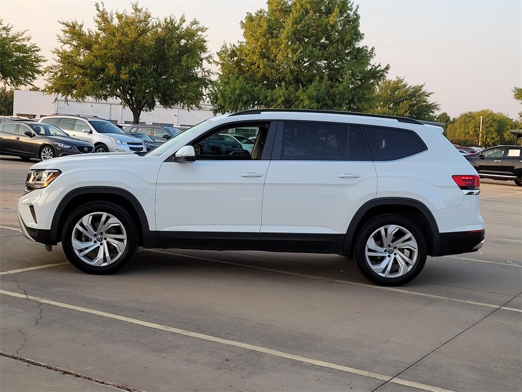 used 2021 Volkswagen Atlas car, priced at $21,834
