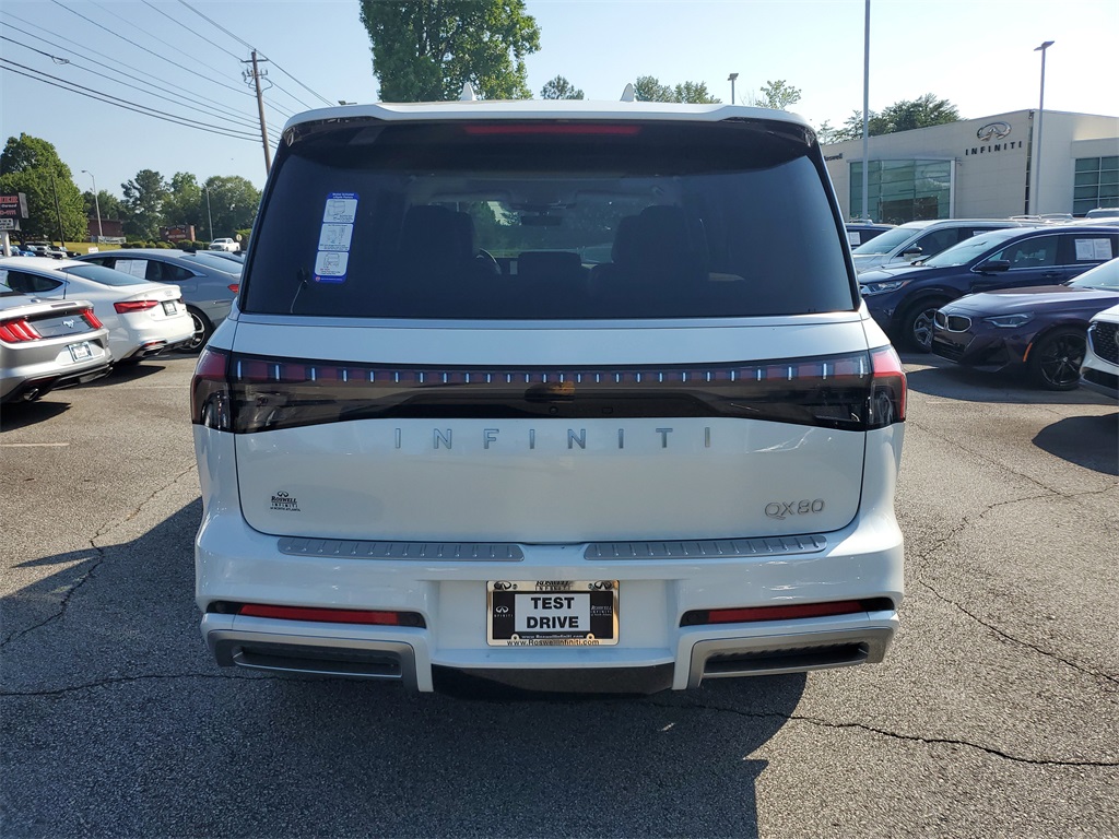 new 2025 INFINITI QX80 car, priced at $86,740