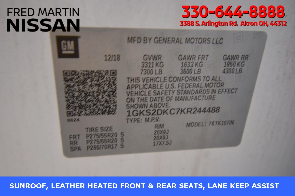 used 2019 GMC Yukon car, priced at $29,997