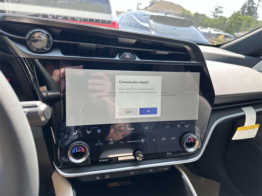 new 2025 Lexus RZ car, priced at $56,494
