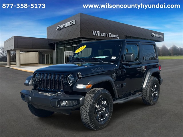 used 2022 Jeep Wrangler car, priced at $29,488