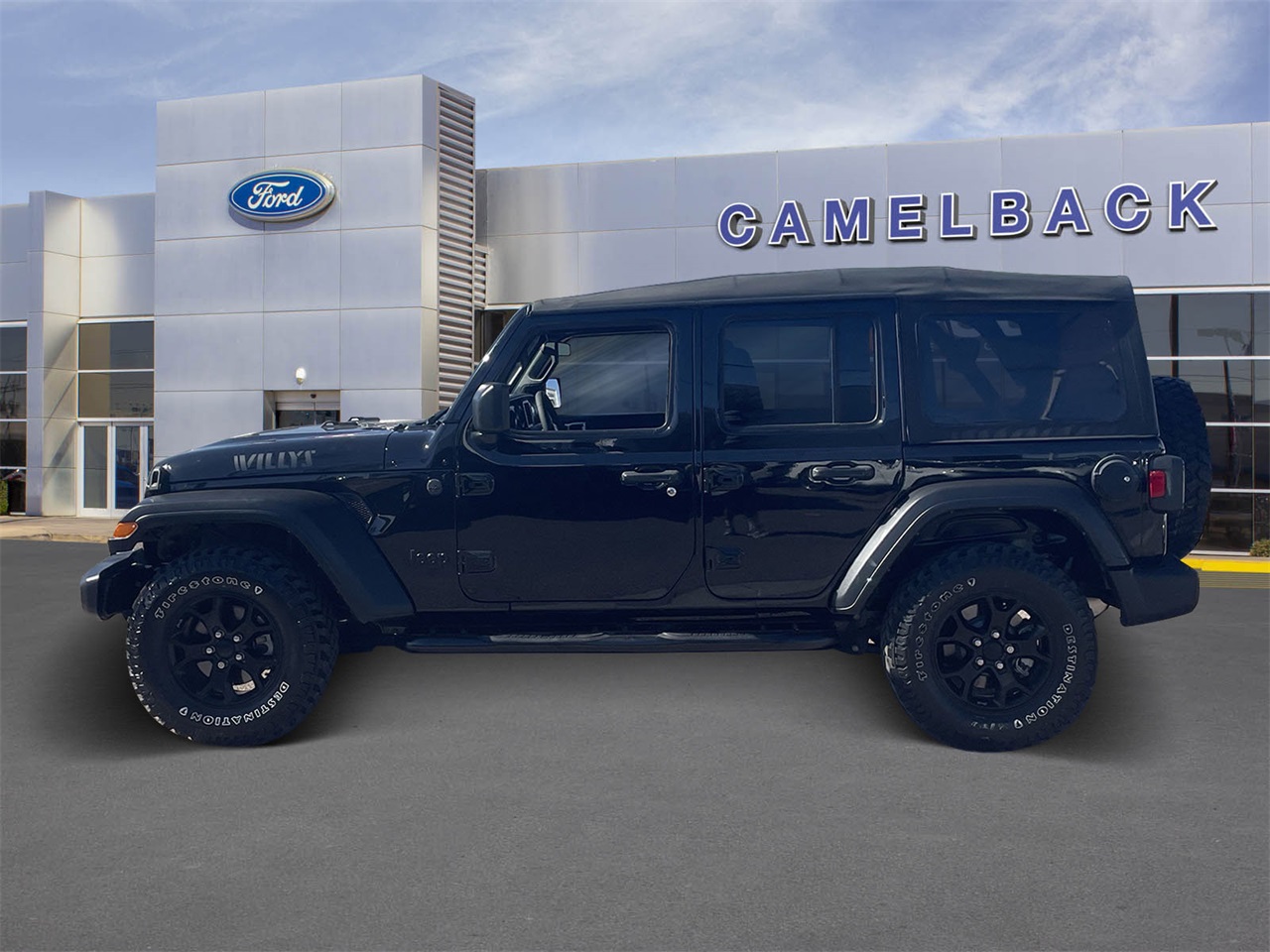 used 2023 Jeep Wrangler car, priced at $31,499