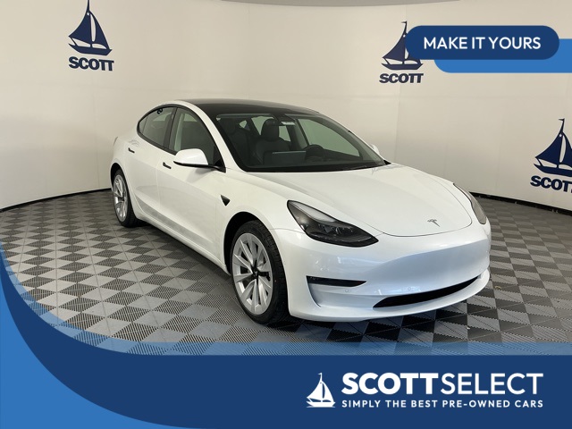 used 2022 Tesla Model 3 car, priced at $24,788