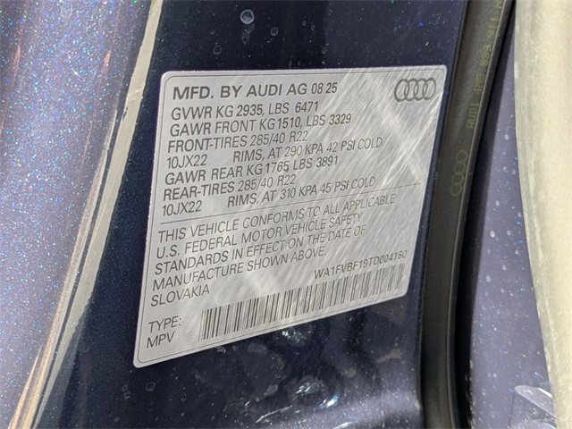 new 2026 Audi Q8 car, priced at $93,600