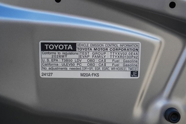 new 2026 Toyota Corolla car, priced at $28,022