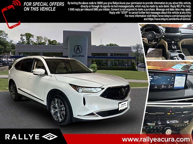 used 2022 Acura MDX car, priced at $39,426