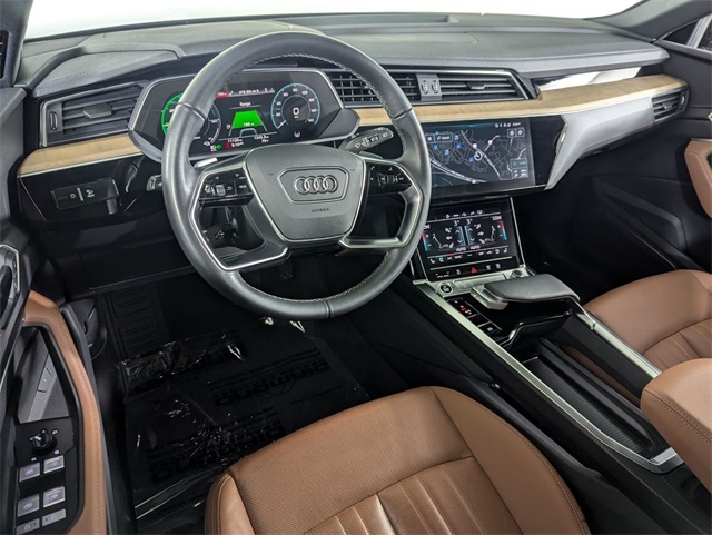 used 2024 Audi Q8 e-tron car, priced at $49,981