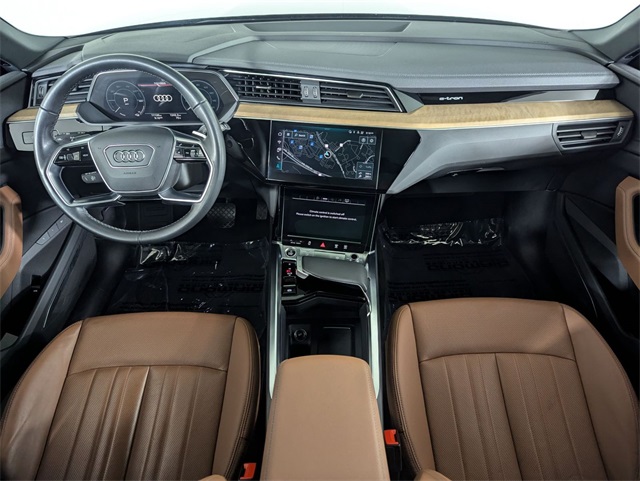 used 2024 Audi Q8 e-tron car, priced at $49,981