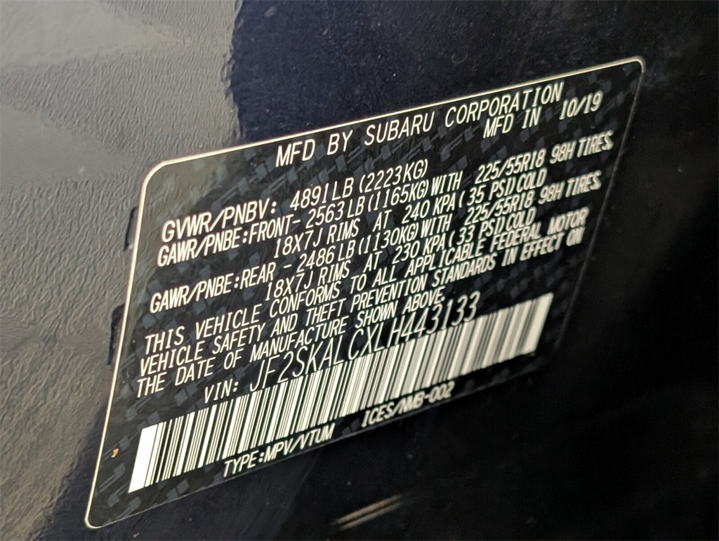 used 2020 Subaru Forester car, priced at $20,000