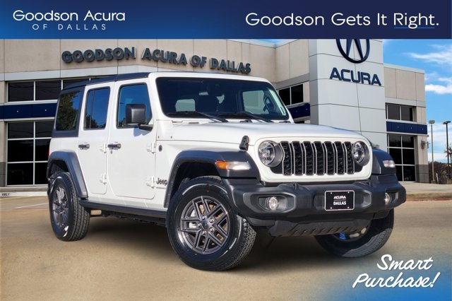 used 2024 Jeep Wrangler car, priced at $35,400