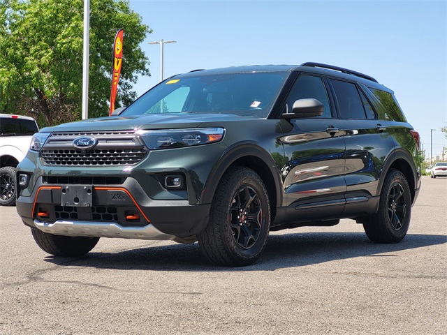 used 2022 Ford Explorer car, priced at $36,600