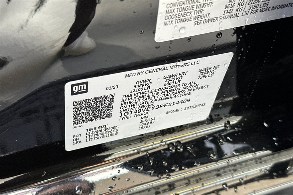 used 2023 GMC Sierra 3500HD car, priced at $62,909