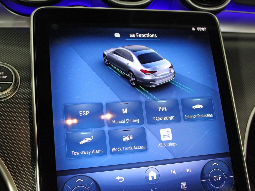 new 2025 Mercedes-Benz C-Class car, priced at $57,760