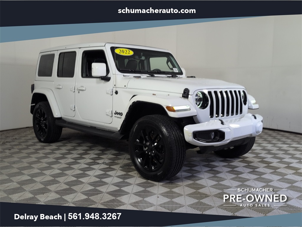 used 2022 Jeep Wrangler car, priced at $32,000