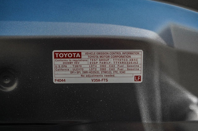 new 2026 Toyota Tundra car, priced at $76,438