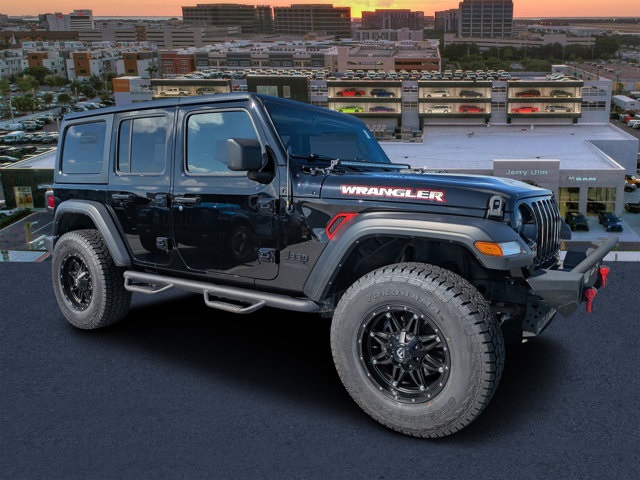 used 2021 Jeep Wrangler car, priced at $27,559