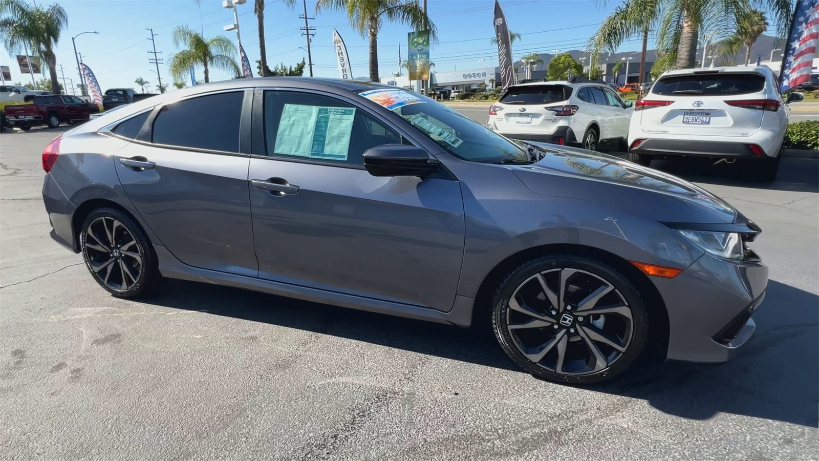 used 2020 Honda Civic car, priced at $19,991