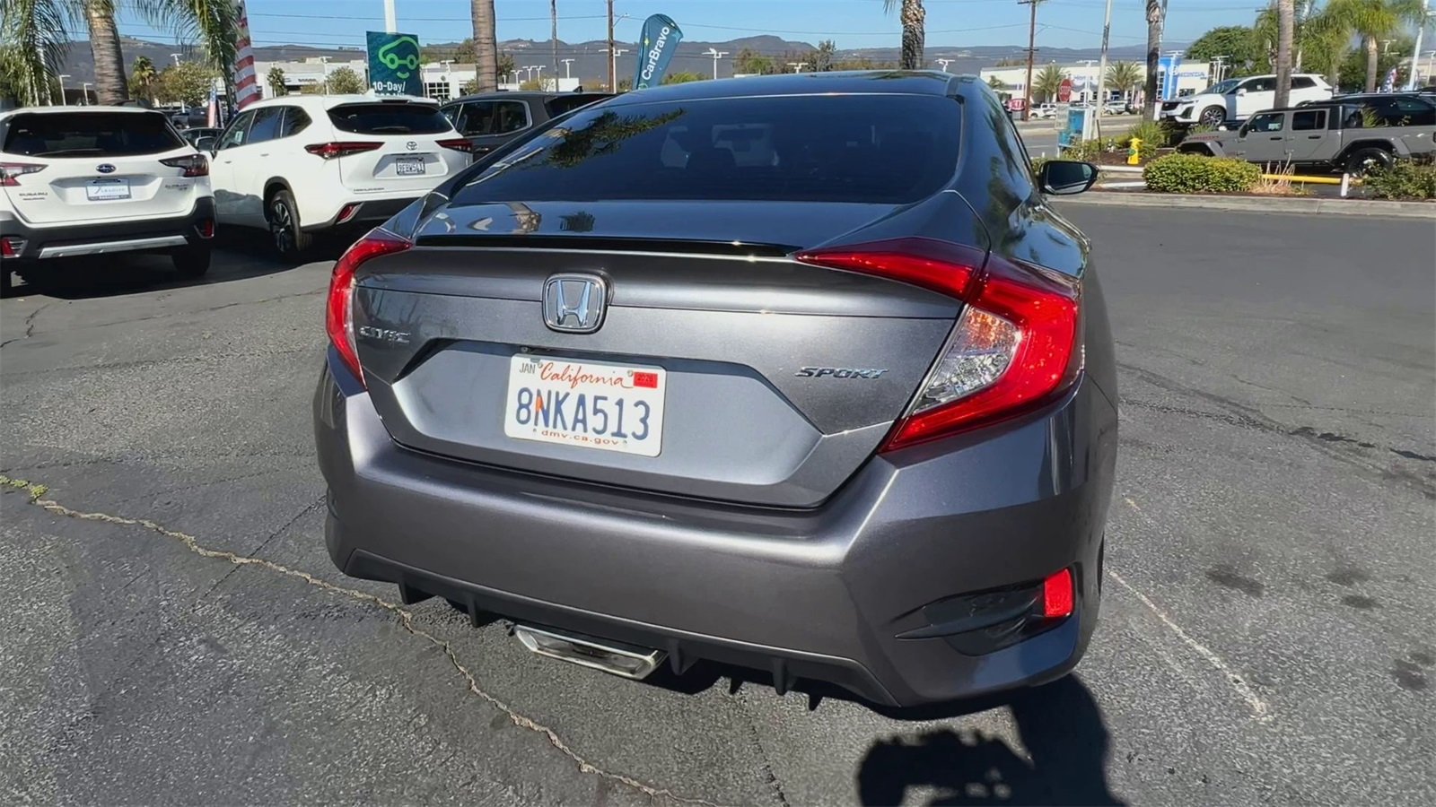 used 2020 Honda Civic car, priced at $19,991