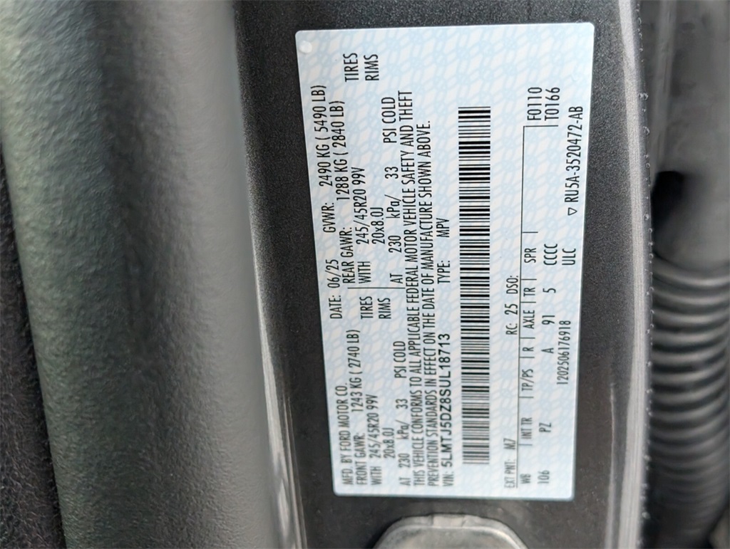 new 2025 Lincoln Corsair car, priced at $55,546