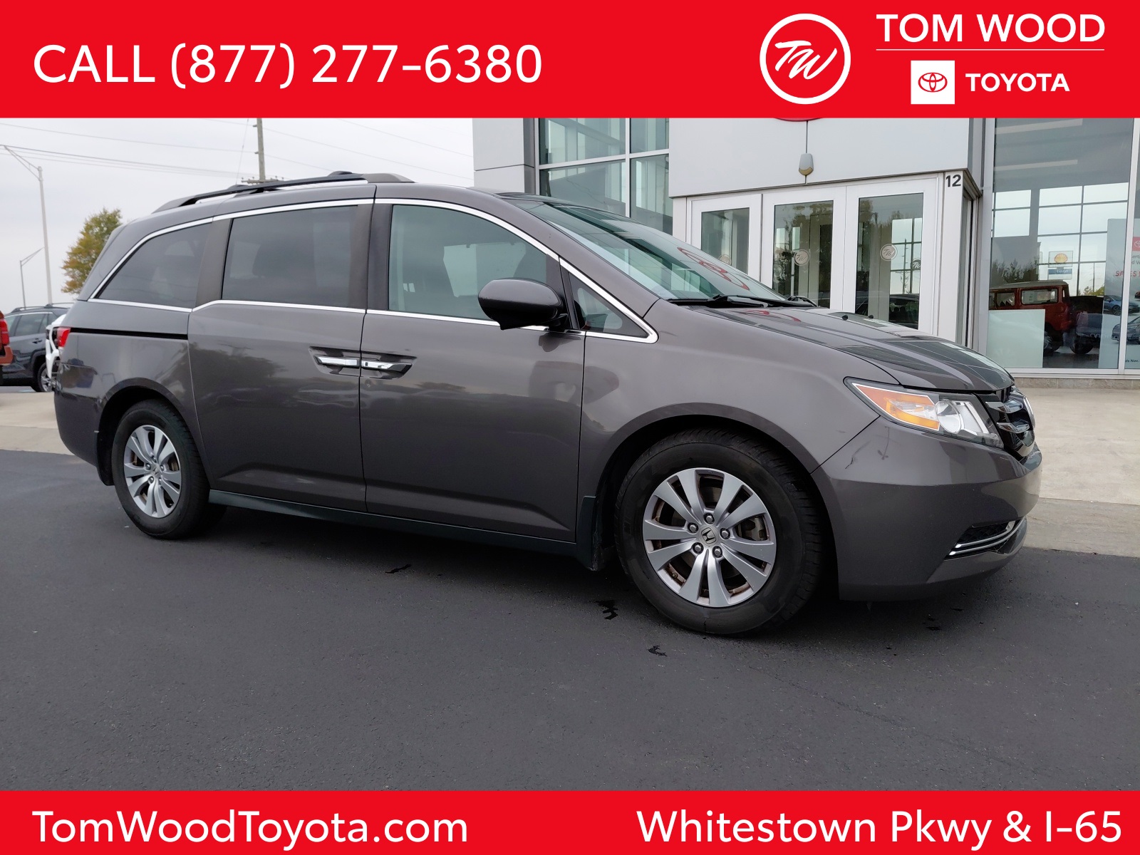 used 2015 Honda Odyssey car, priced at $13,120