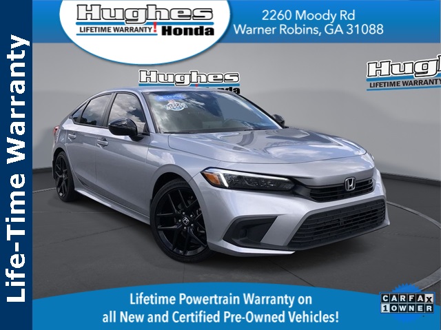 used 2022 Honda Civic car, priced at $24,625