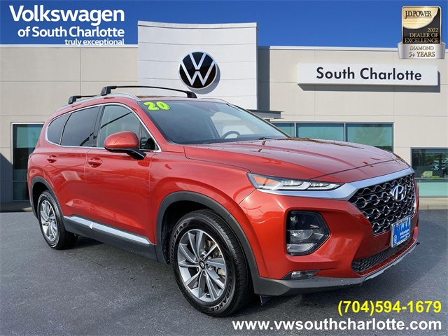 used 2020 Hyundai Santa Fe car, priced at $19,573