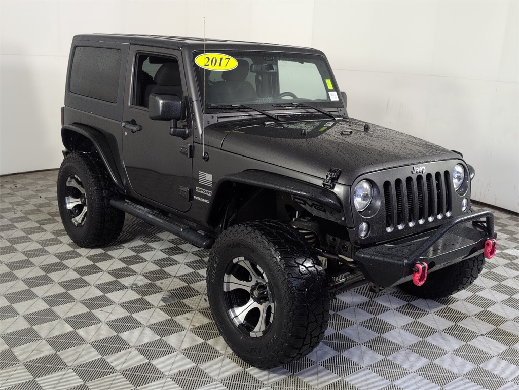 used 2017 Jeep Wrangler car, priced at $28,500
