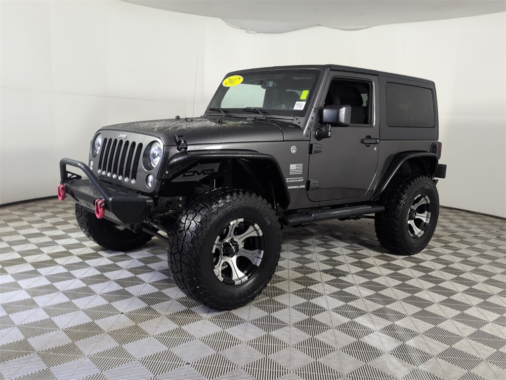 used 2017 Jeep Wrangler car, priced at $28,500
