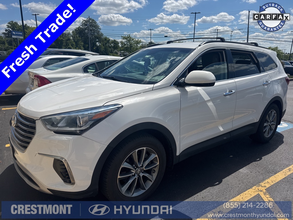 used 2017 Hyundai Santa Fe car, priced at $11,647
