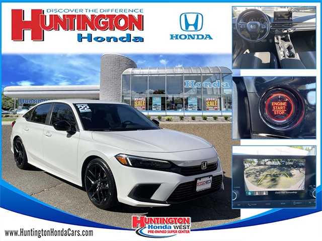 used 2022 Honda Civic car, priced at $21,495