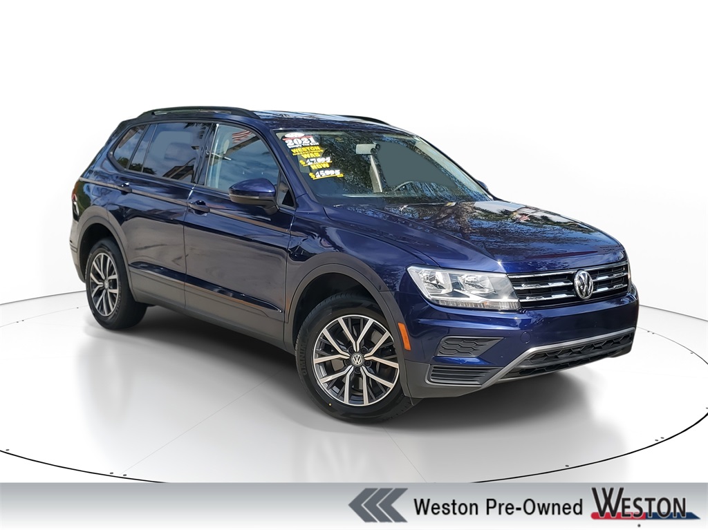 used 2021 Volkswagen Tiguan car, priced at $15,995