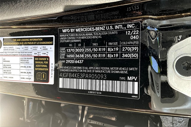 used 2023 Mercedes-Benz GLE car, priced at $51,940