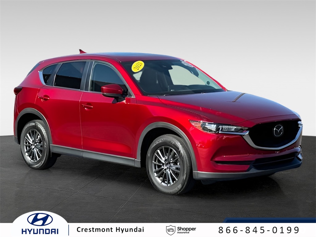 used 2021 Mazda CX-5 car, priced at $19,887