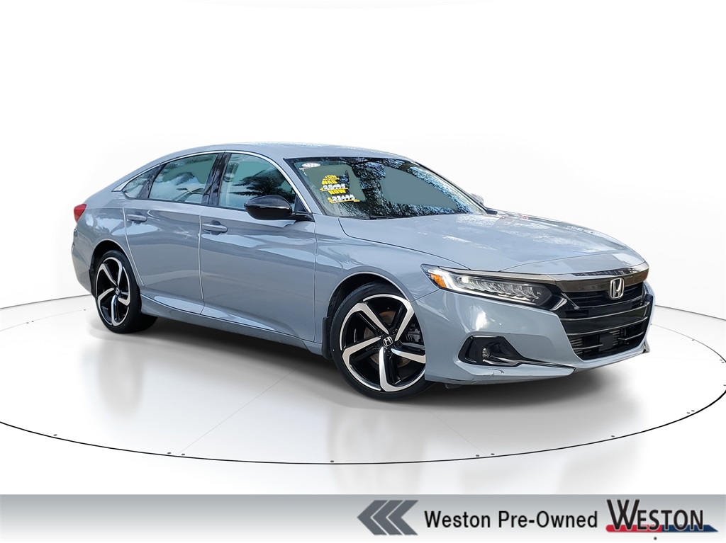 used 2022 Honda Accord car, priced at $23,409