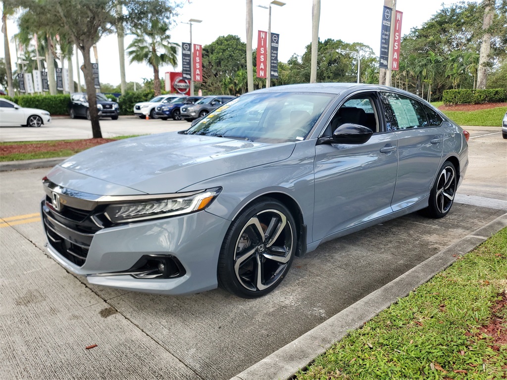 used 2022 Honda Accord car, priced at $23,409