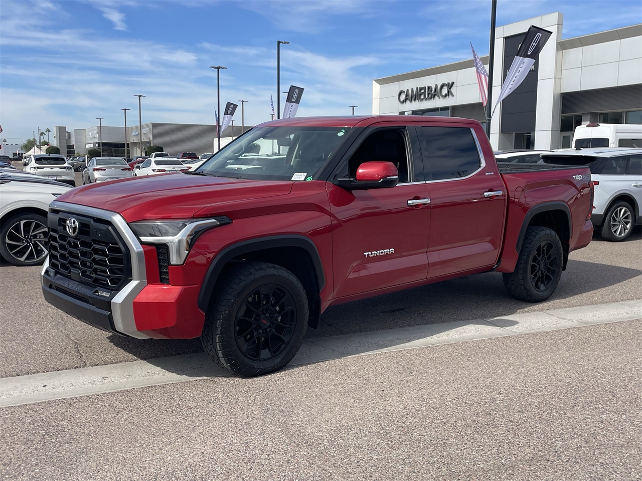 used 2022 Toyota Tundra car, priced at $43,124