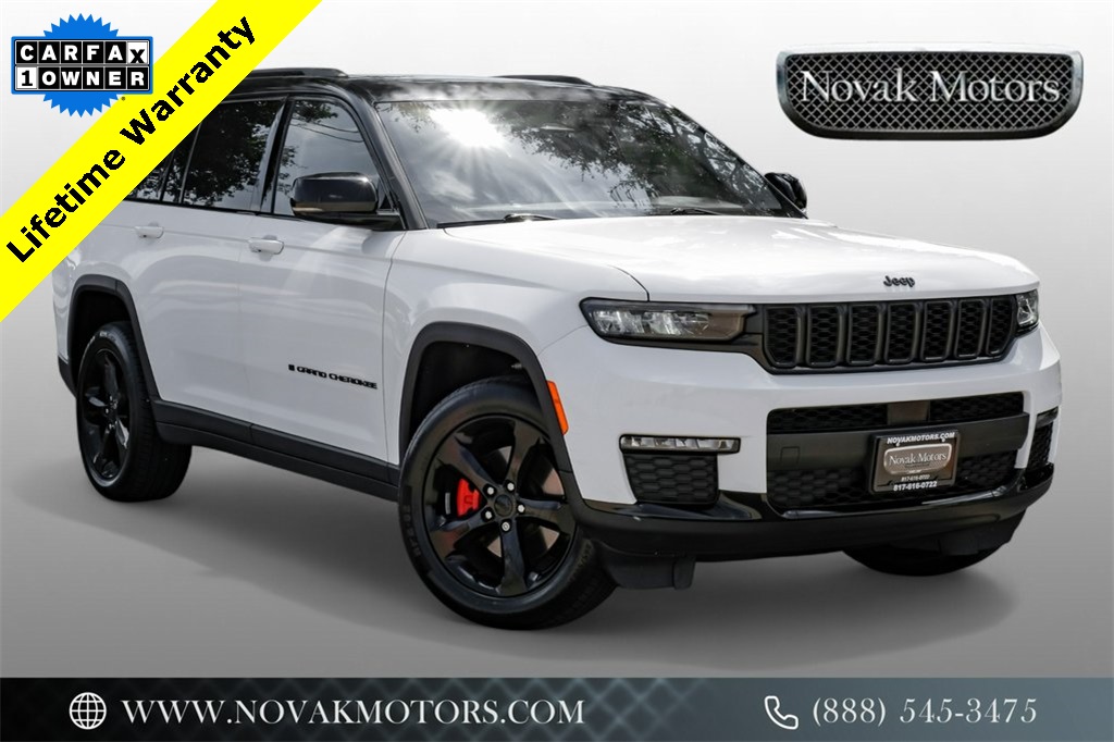 used 2022 Jeep Grand Cherokee L car, priced at $30,884